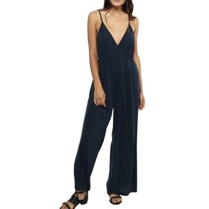 Lira Willow pocketed modal wide leg jumpsuit